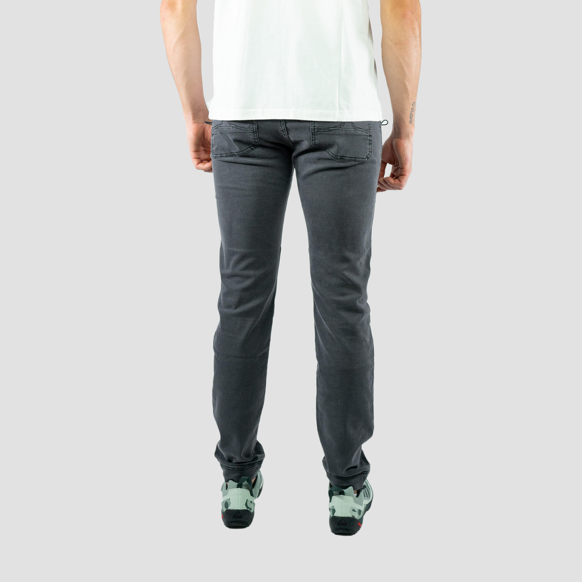 Pantaloni da arrampicata jeans rock melanita 2/7