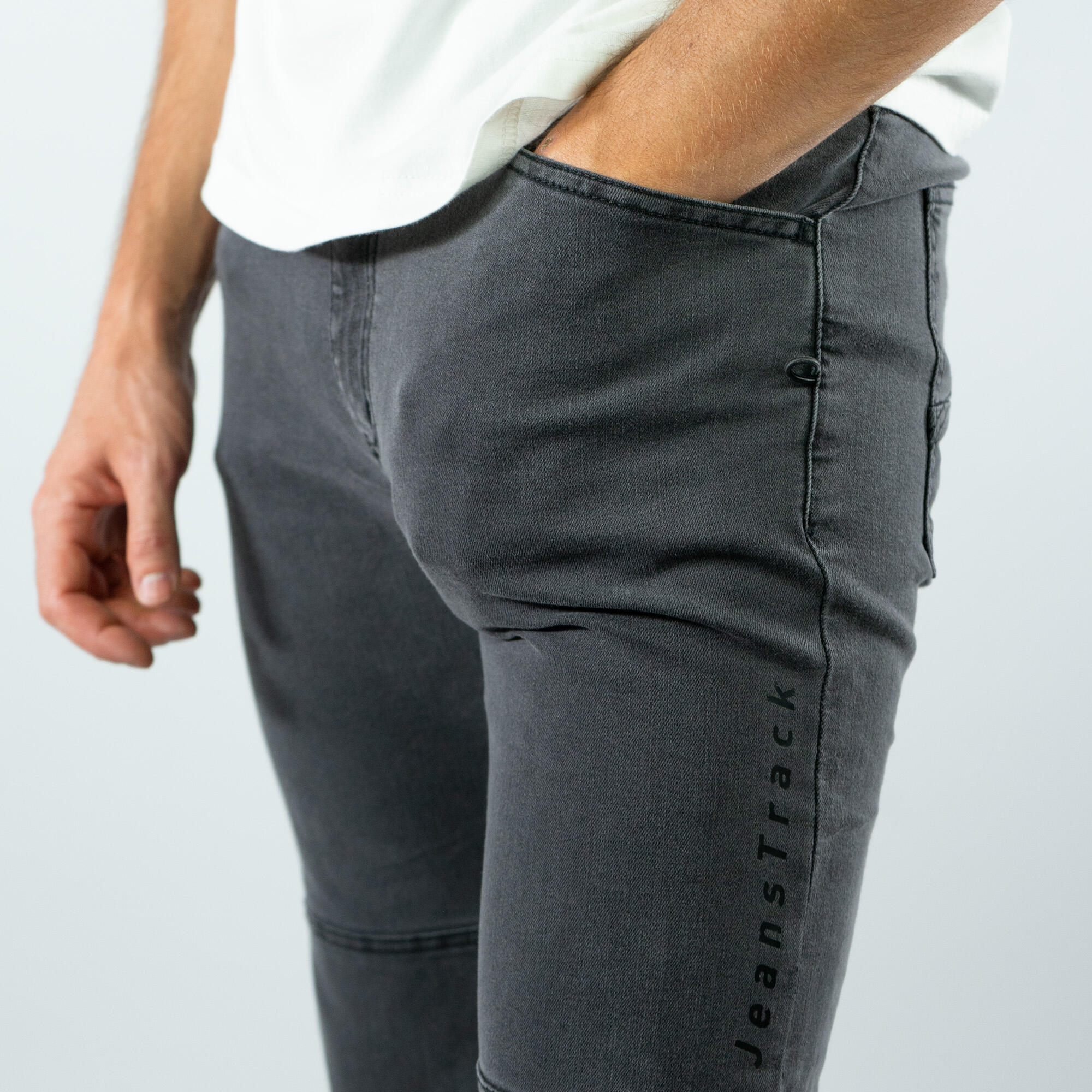 Pantaloni da arrampicata jeans rock melanita 4/7