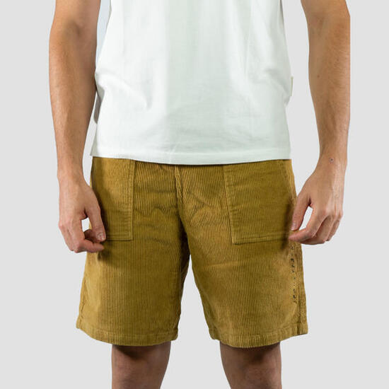 Kletterhosen-Trotkking-Klettern kurzer Senf Mann