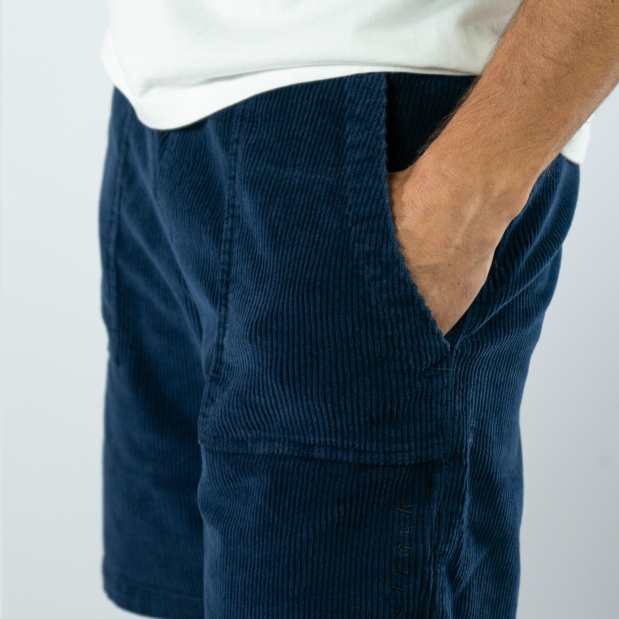Pantalon de l'homme de la marine courte d'escalade 4/7