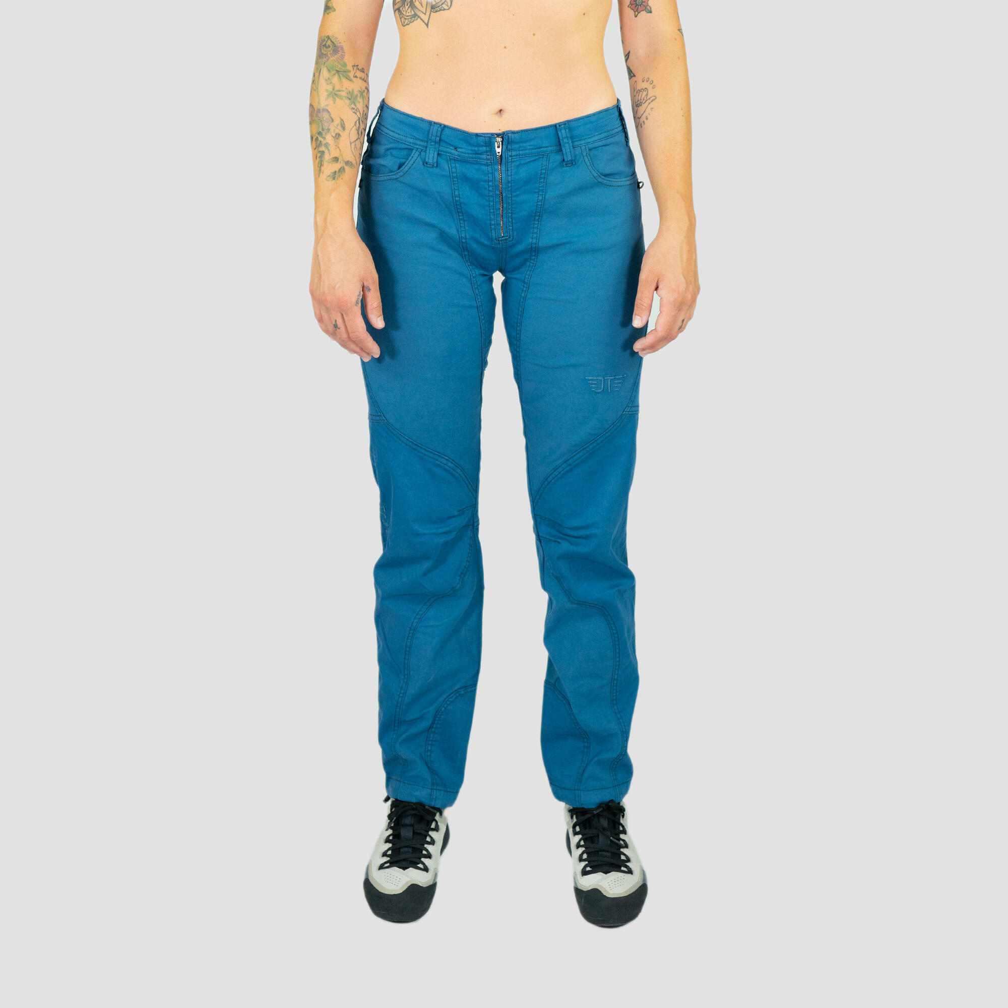Jeanstrack - Pantalon D'Escalade - Tardor Tardor Femme Bleu Profond - Pantalons - Bleu - 34 2xs - Decathlon