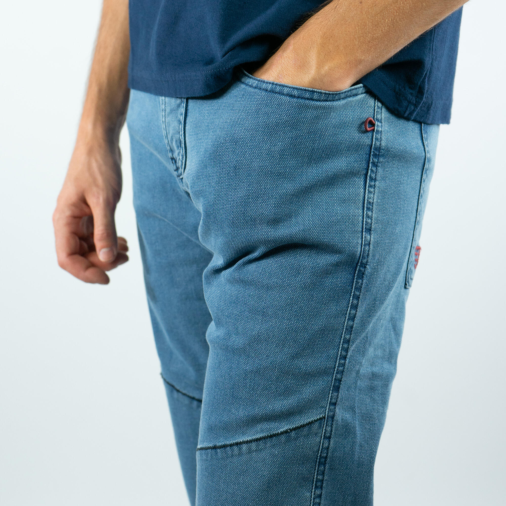 Klimbroek Turia ECO Jeans Sky Man 4/7