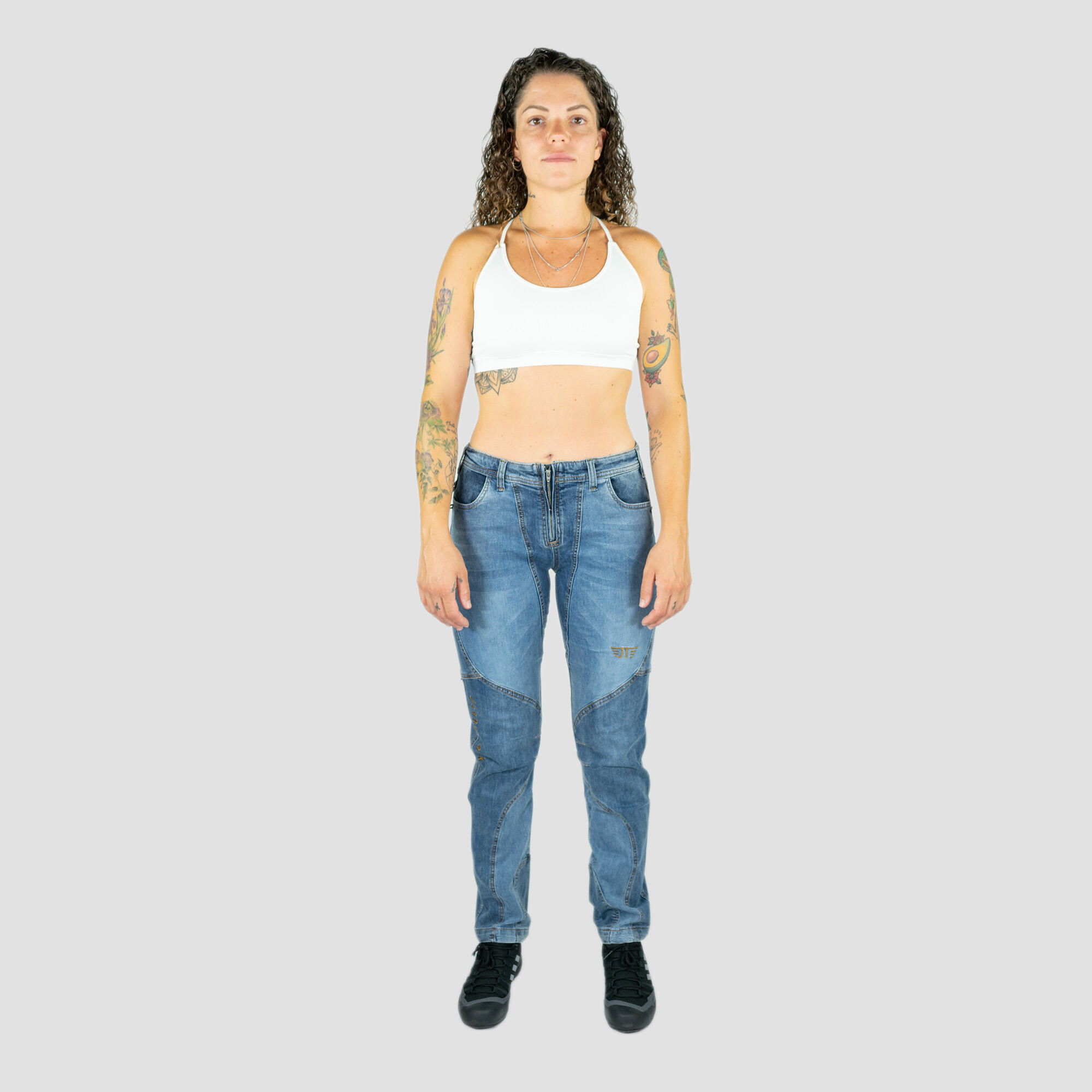 Calças de escalada - Trekking Tardor Jeans Woman 3/7