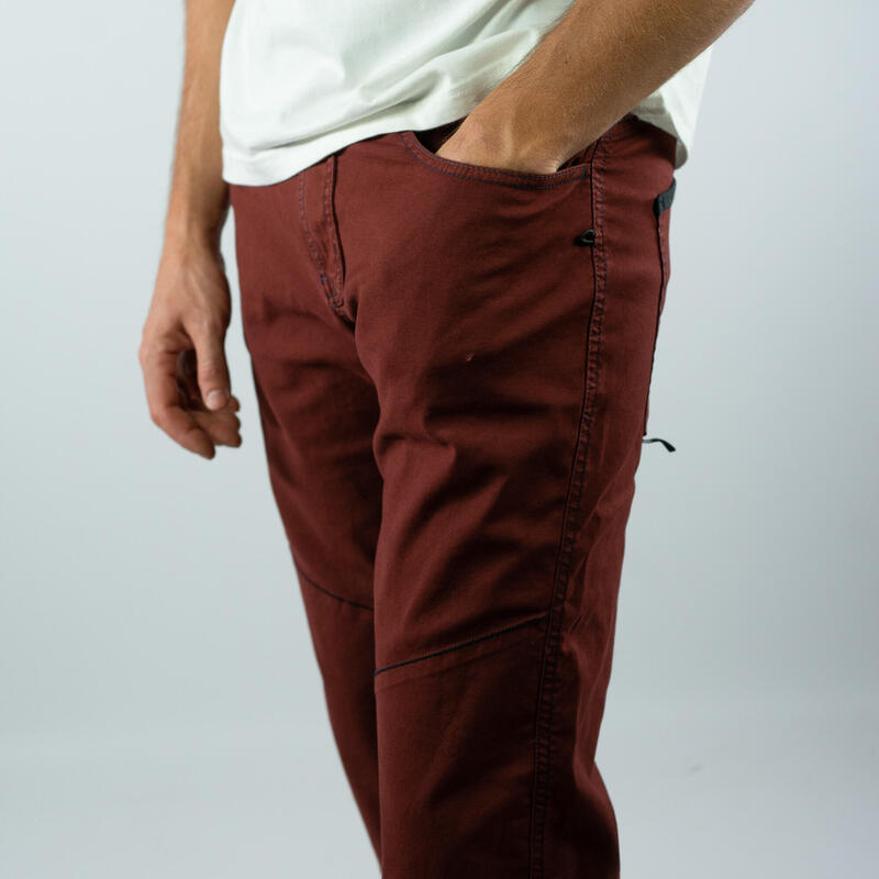 Pantaloni Escaladă Turia ECO Terracota Bărbat