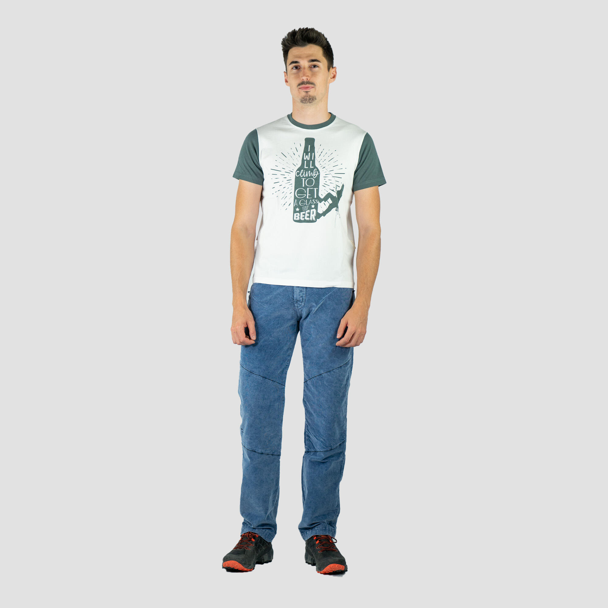 Pantalón Escalada Turia Cord Lobelia Hombre 3/7