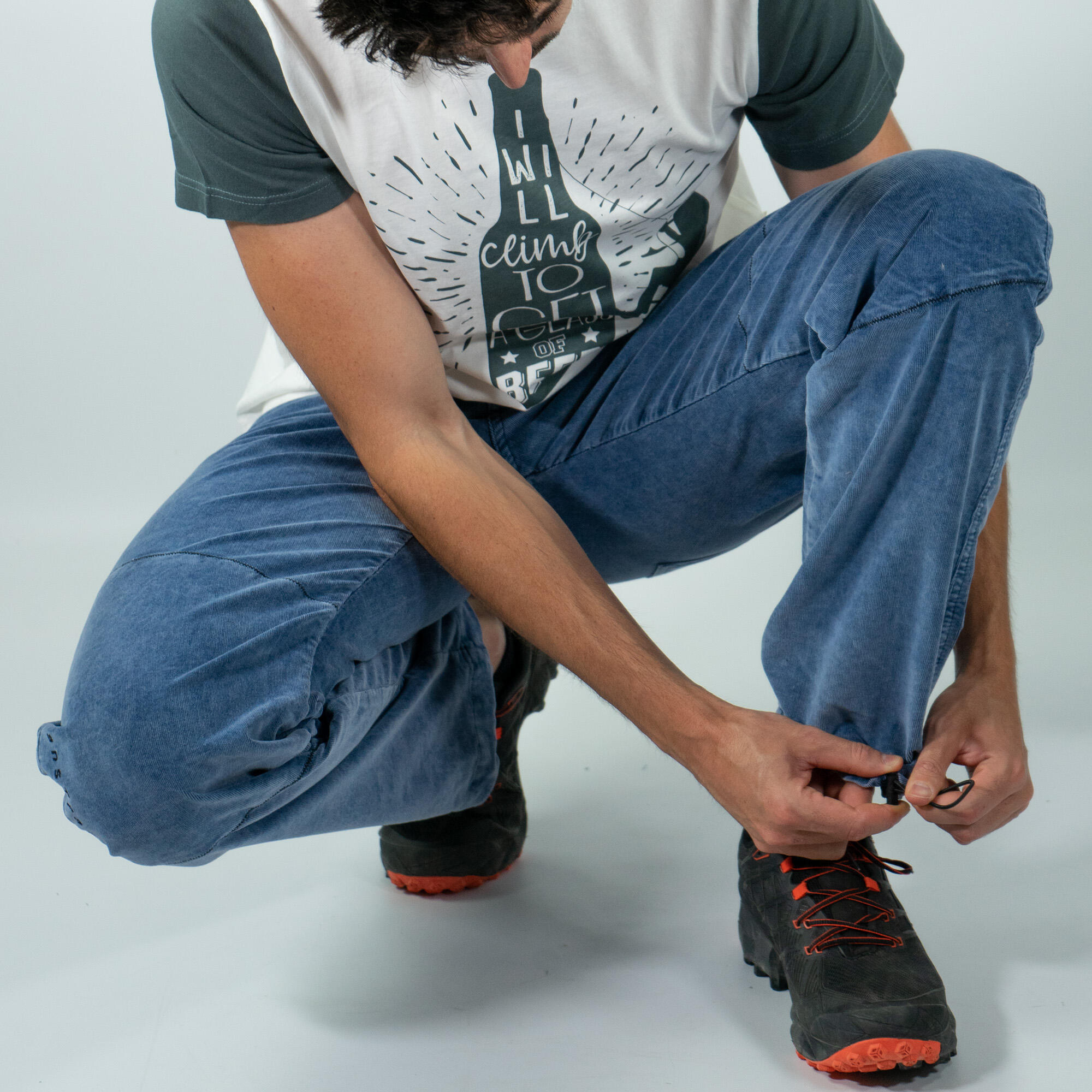 Pantalón Escalada Turia Cord Lobelia Hombre 5/7