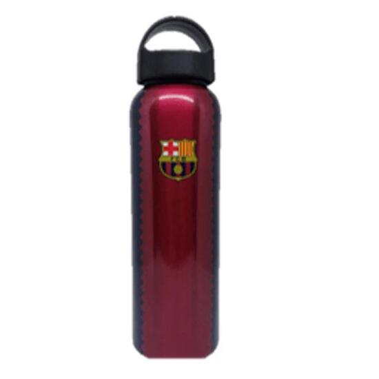 FC Barcelona Trinkflasche in klassischem Granatrot und Blau