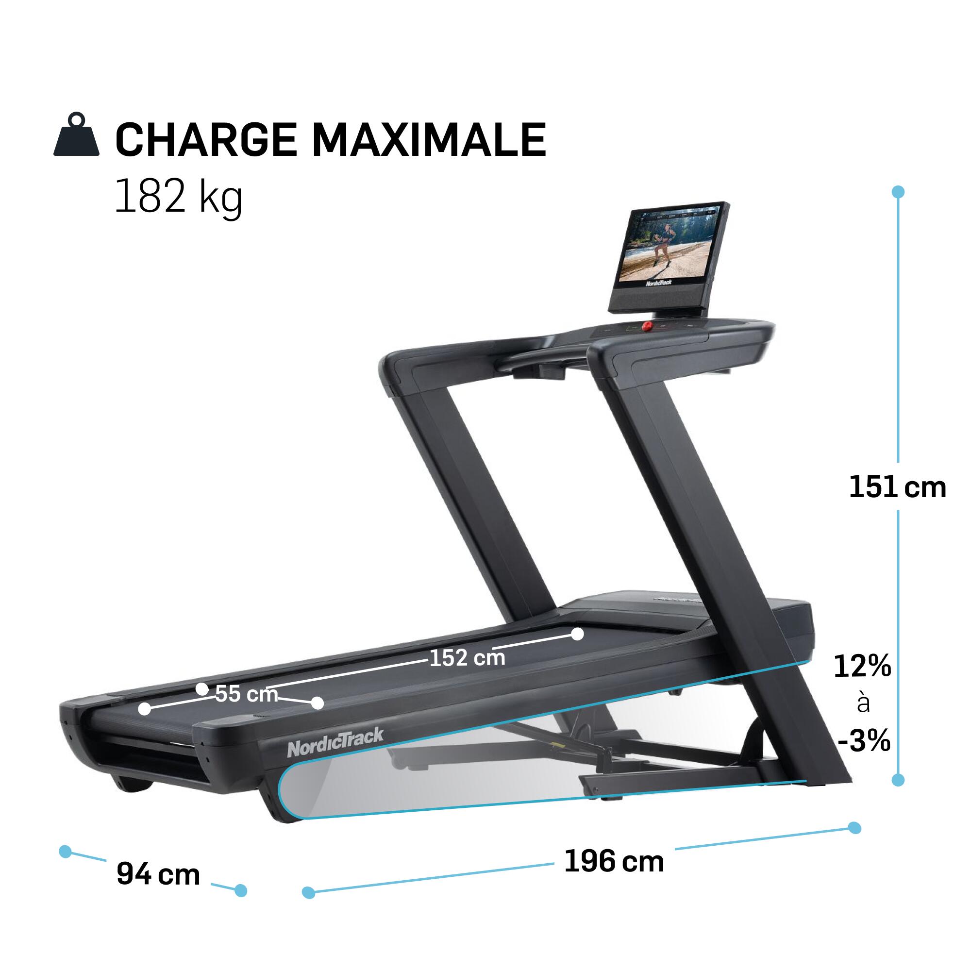 PACK Tapis de course Commercial 1750 + 1 an de coaching iFIT inclus 6/6