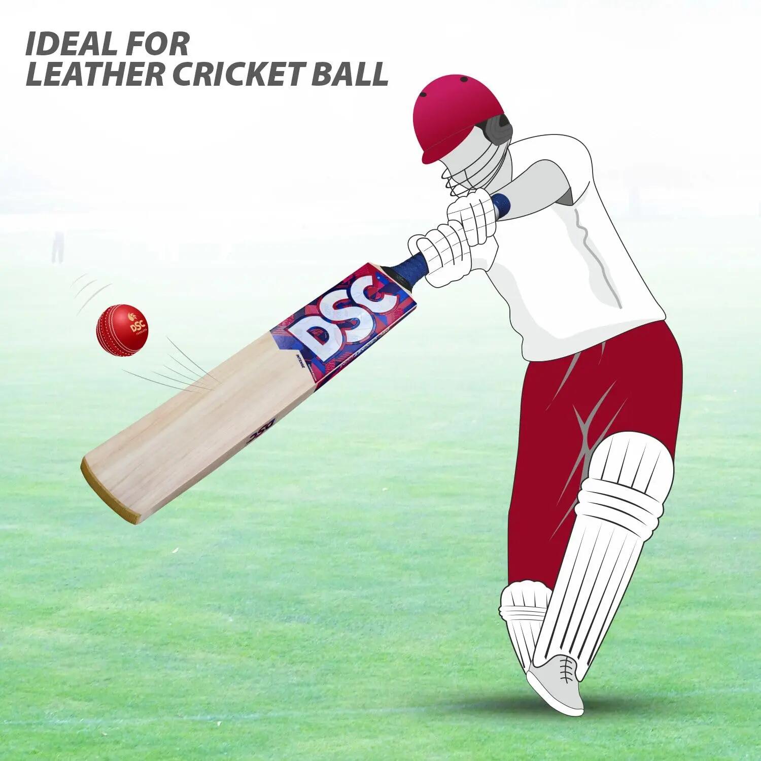 DSC Intense Force Kashmir Willow Cricket Bat | Farbe: Multicolor 6/6
