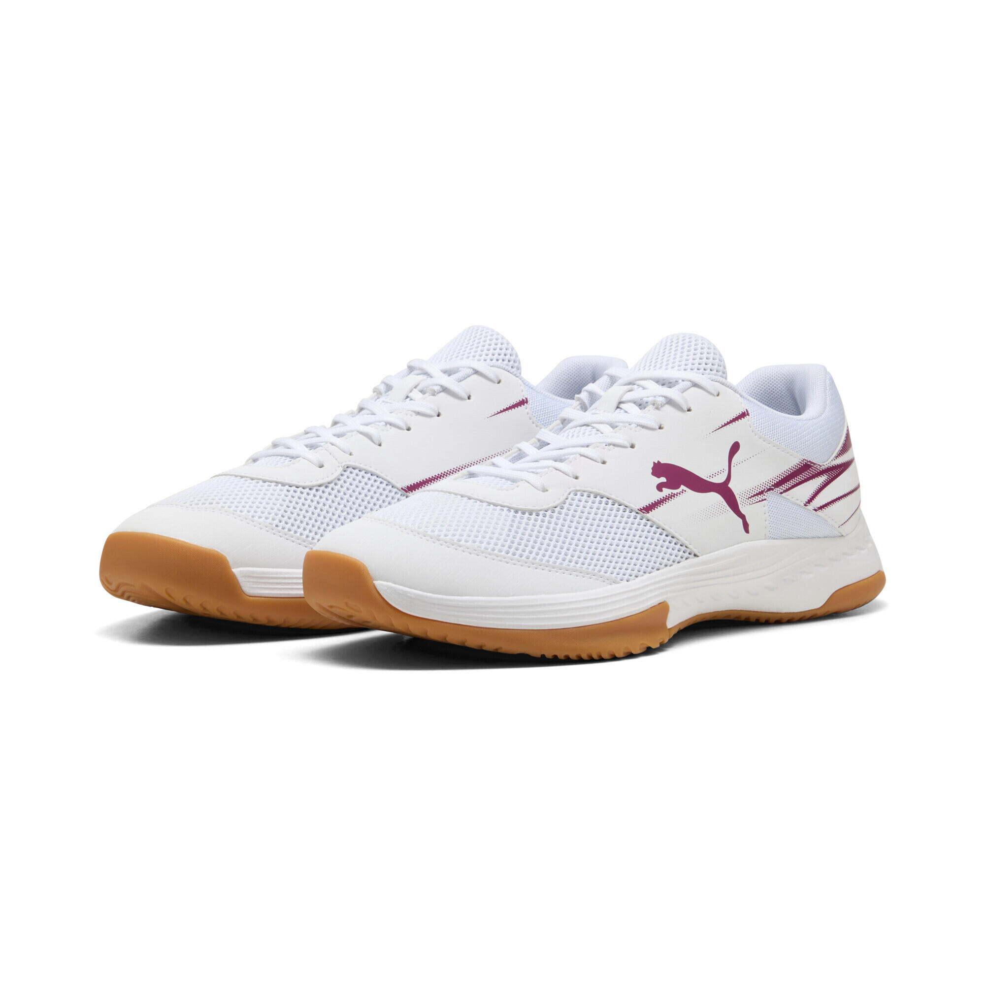 Puma - Chaussures De Handball Varion ii Puma - Baskets - Blanc|rose - Decathlon