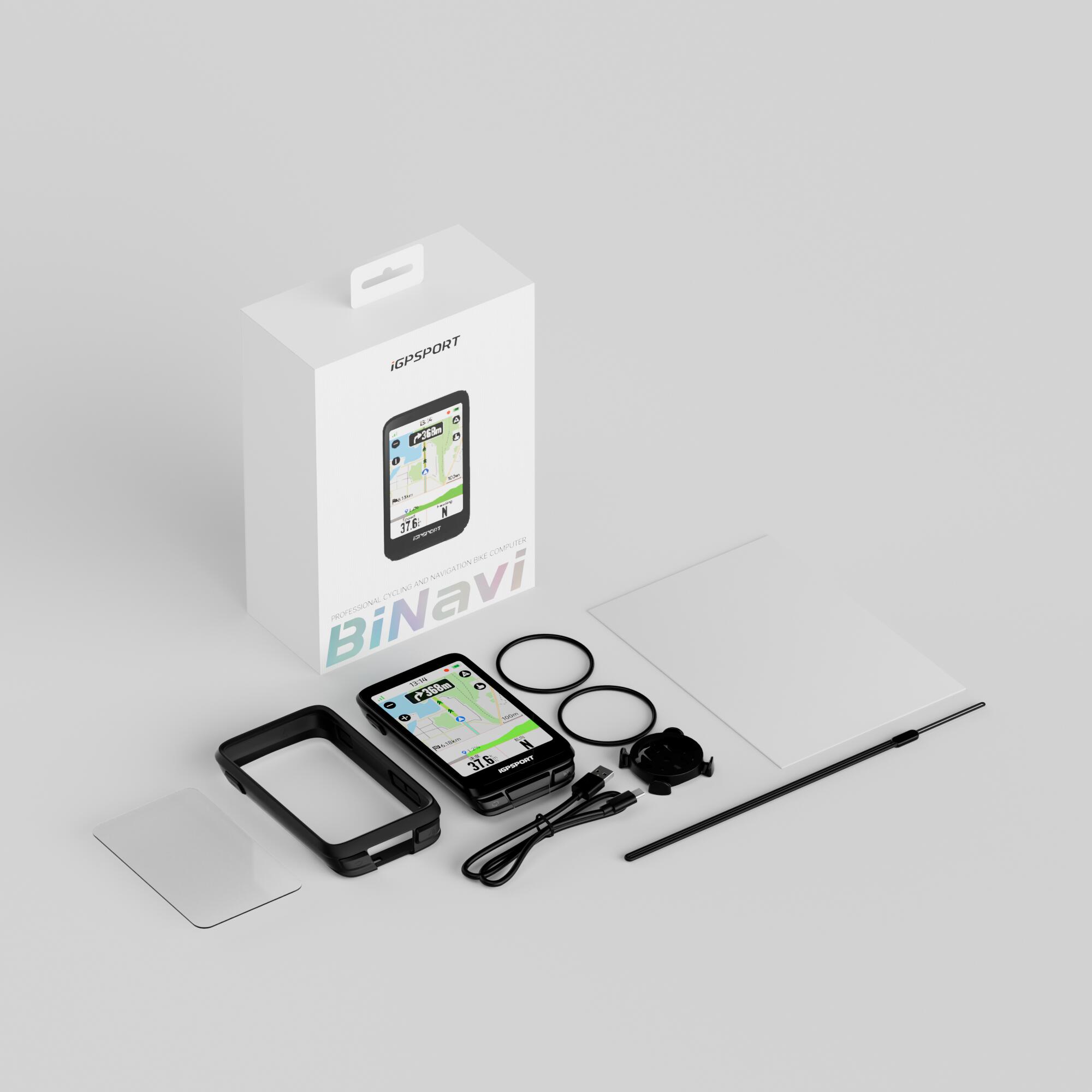 BiNavi BG02 GPS Wireless Computer - Black