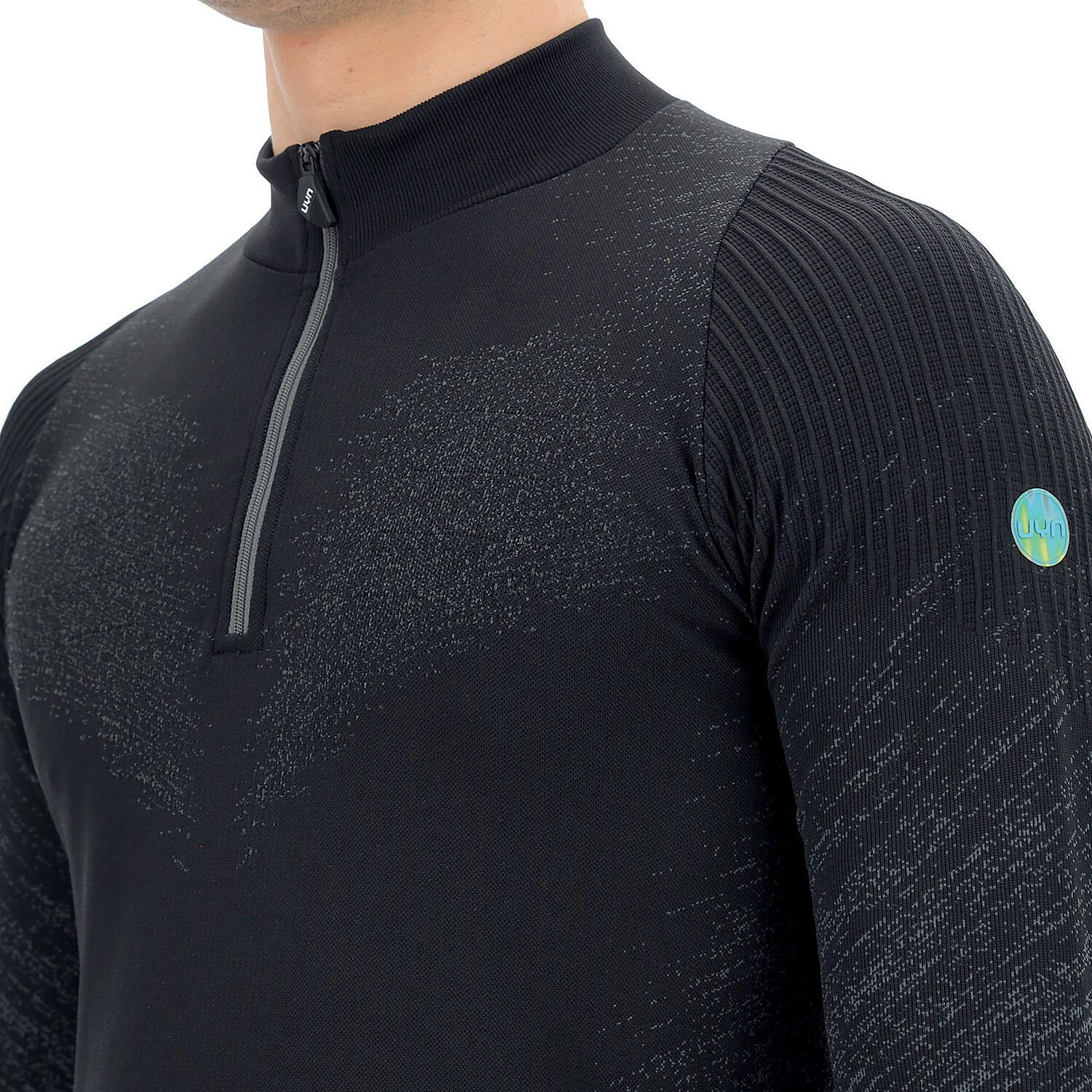 Maillot de course à pied zippé manches longues Exceleration 4/6
