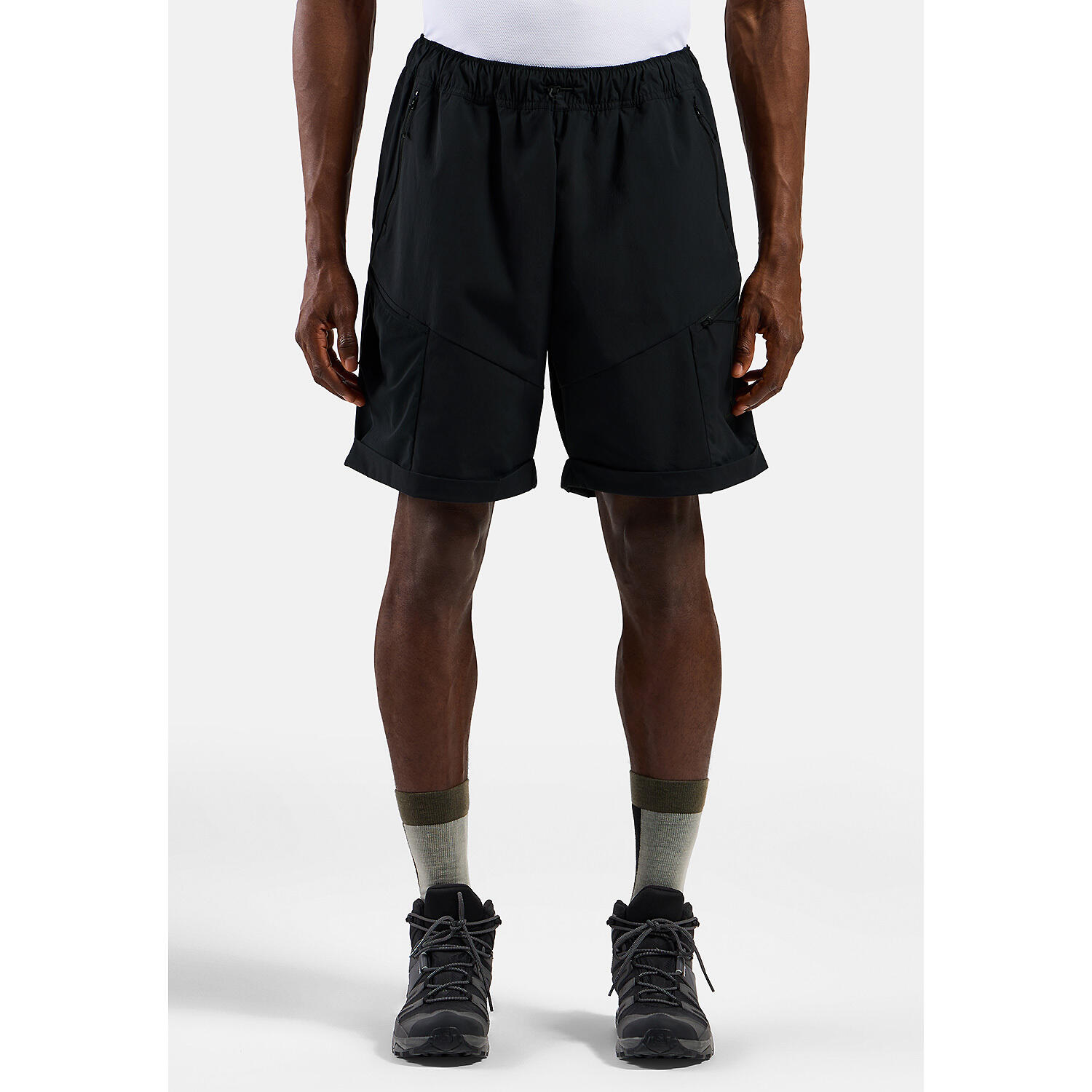 Pantaloncino Odlo Hyper Contrast Cargo Nero 3/6