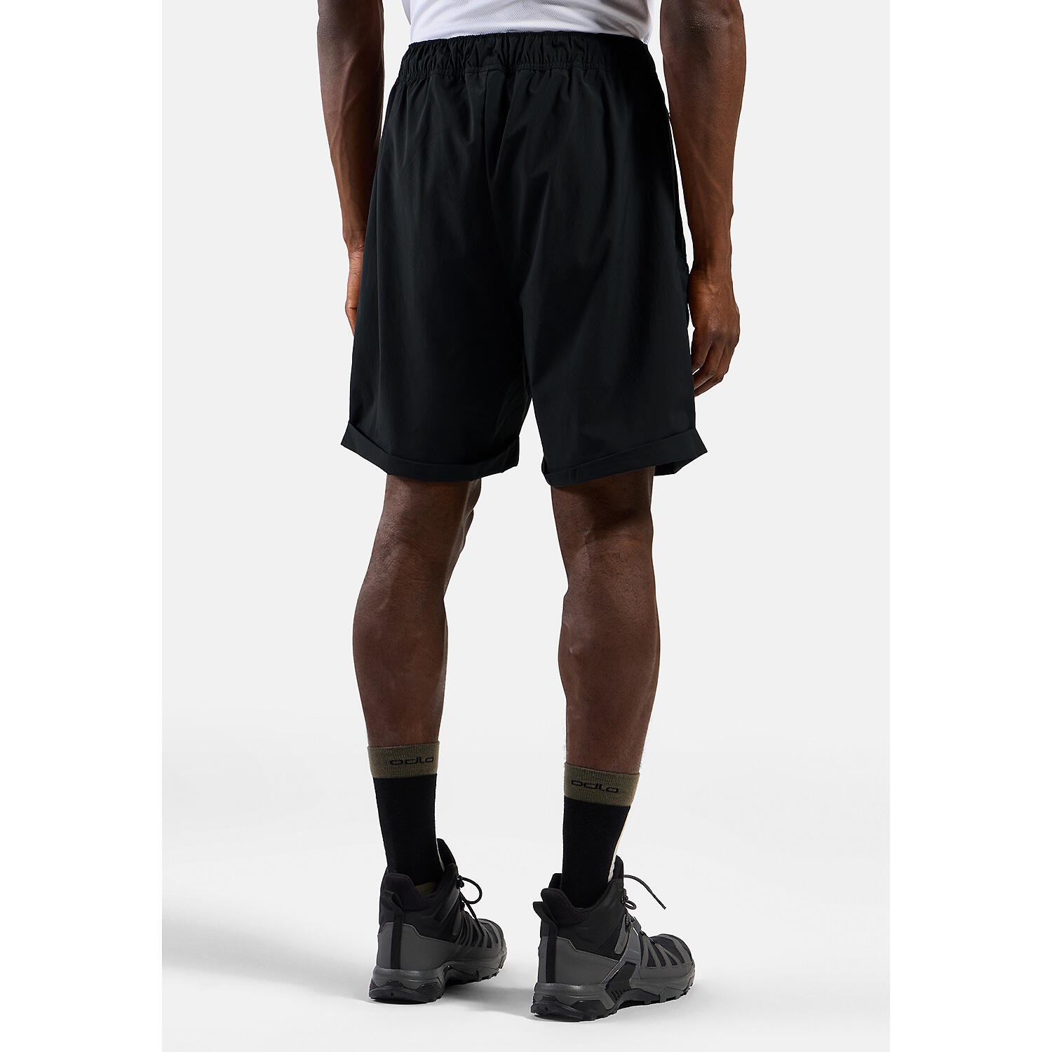 Pantaloncino Odlo Hyper Contrast Cargo Nero 4/6