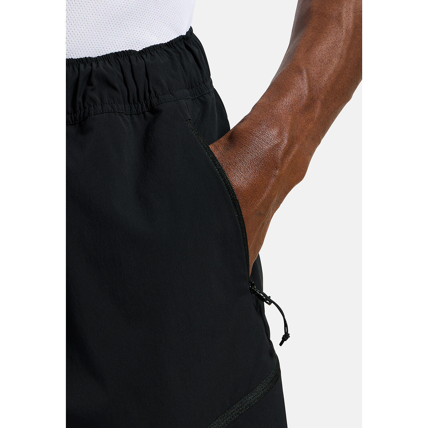 Pantaloncino Odlo Hyper Contrast Cargo Nero 6/6