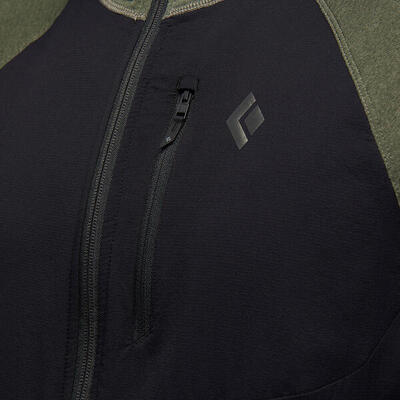 Track suit jas black diamond coefficient lt hybrid