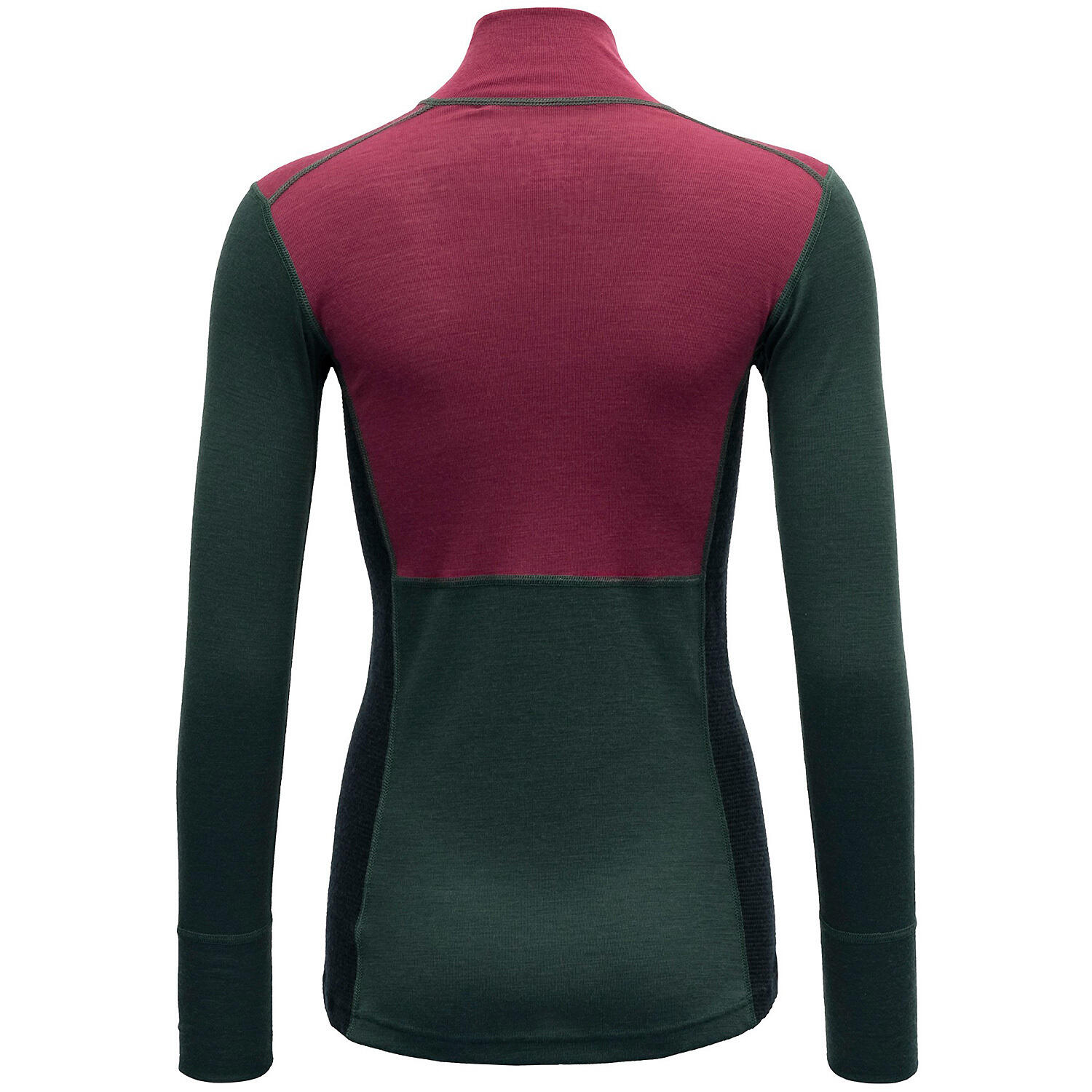 Damen Rollkragen m. RV W LAUPARENMERINO 190 ZIP NECK 2/5
