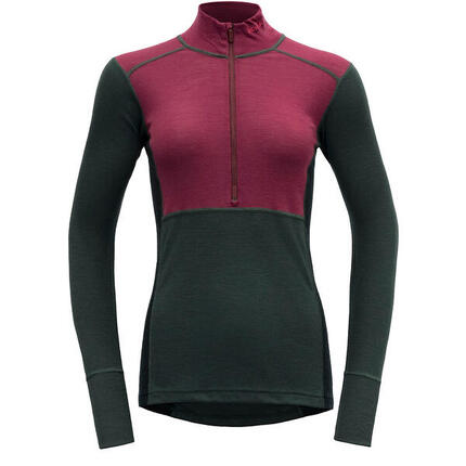 Rollkragen m. RV W LAUPARENMERINO 190 ZIP NECK