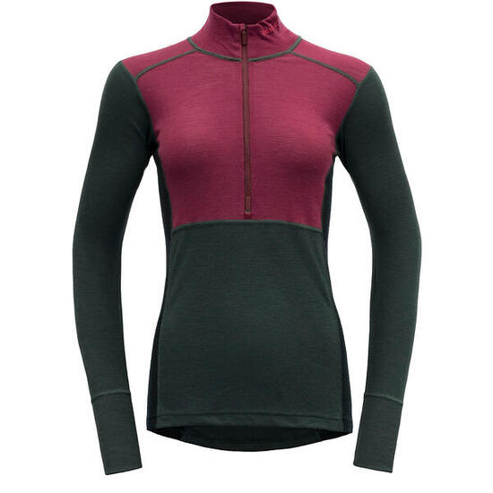 Rollkragen m. RV W LAUPARENMERINO 190 ZIP NECK