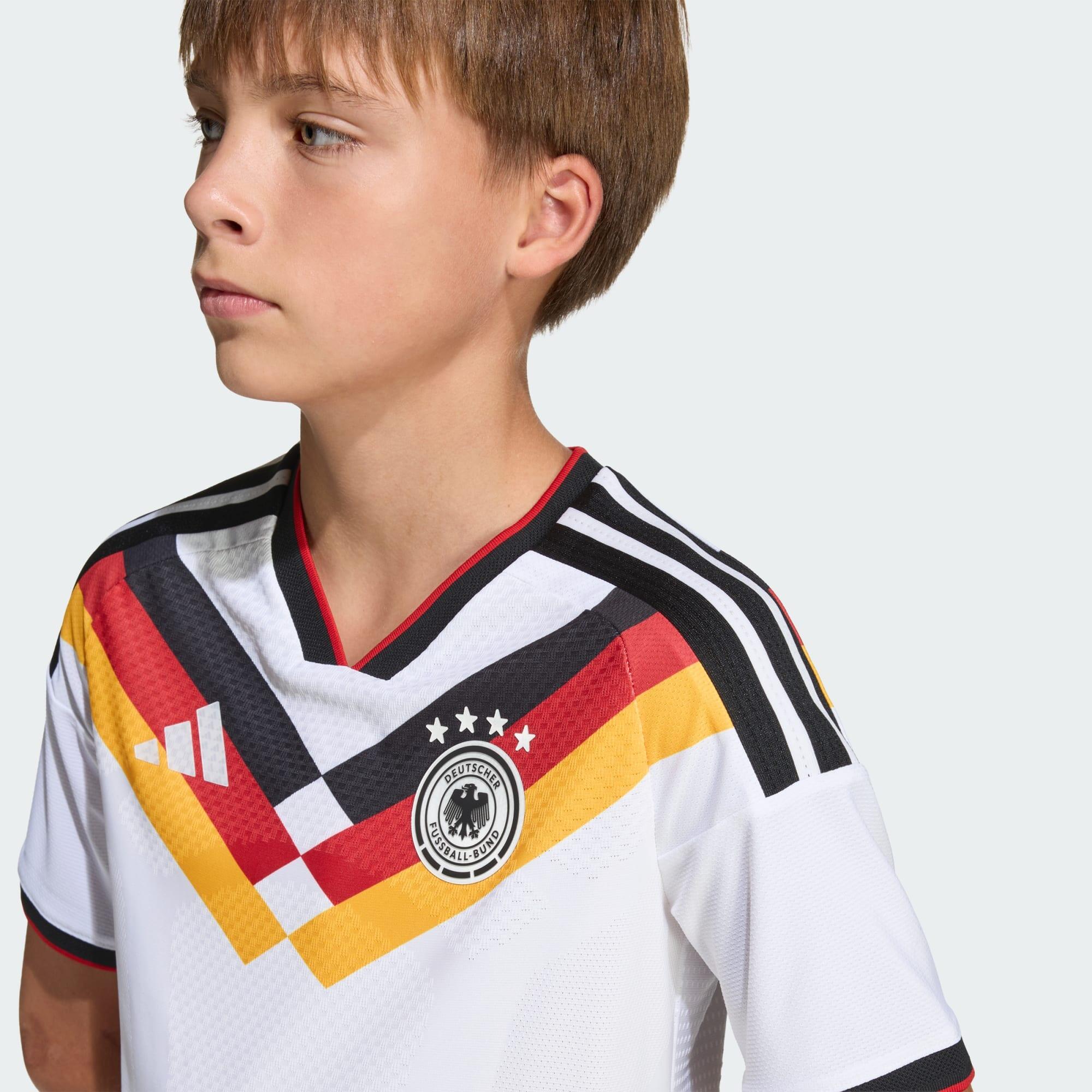 Duitsland 26 Authentiek Thuisshirt Kids 4/7