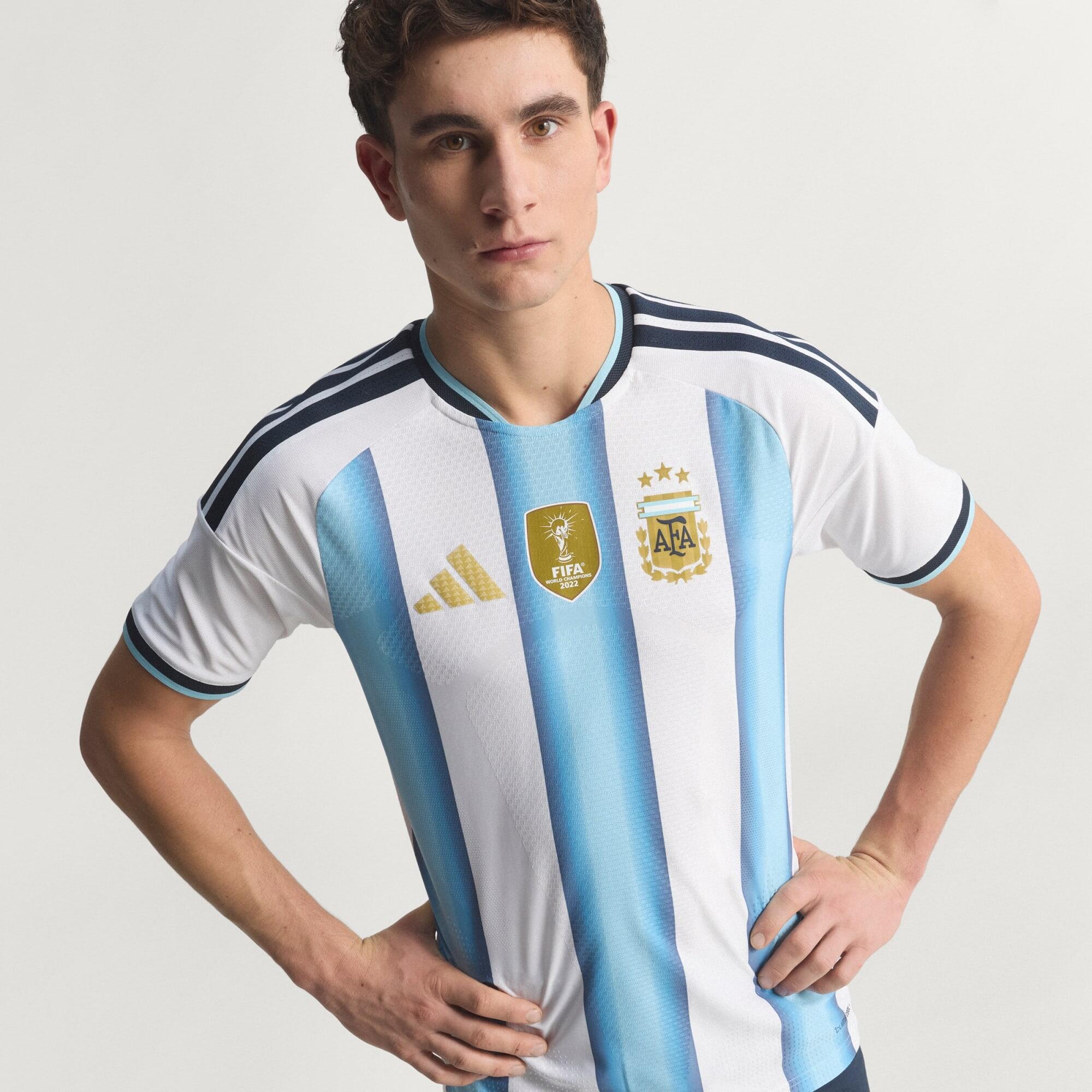 Argentinië 26 Authentiek Thuisshirt 5/7