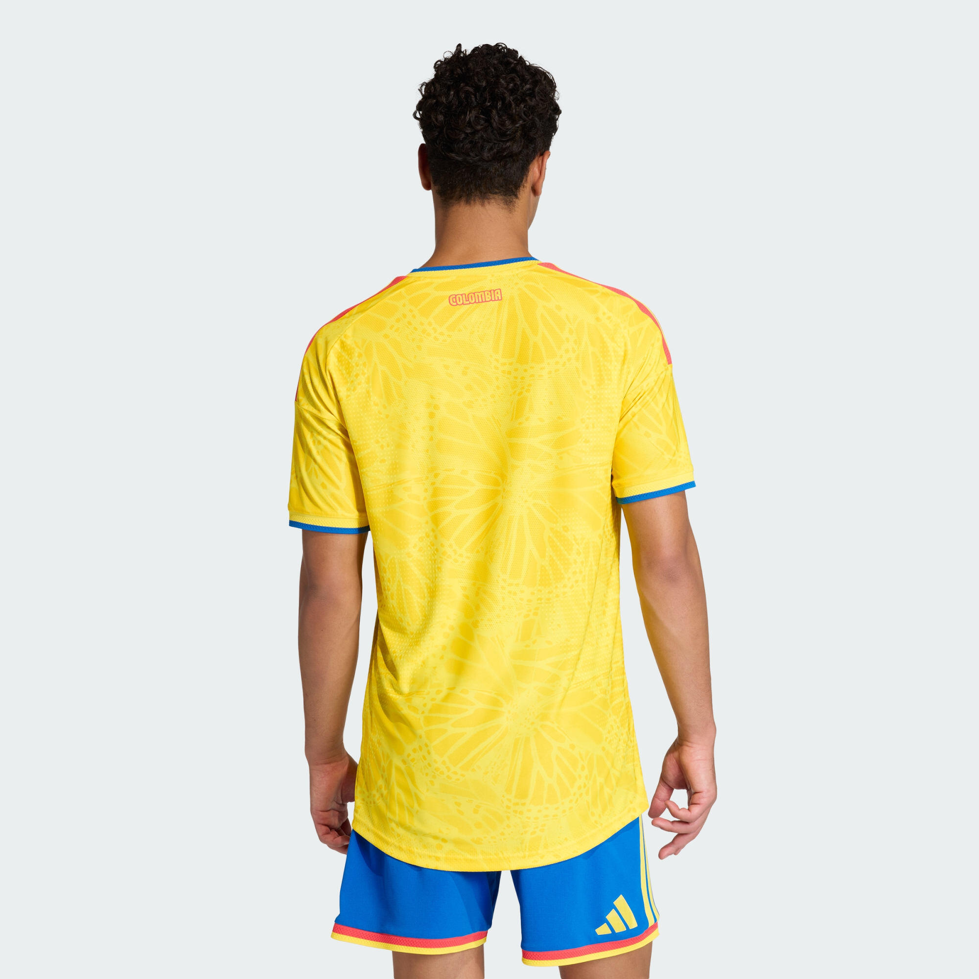 Colombia 26 Home Authentic Jersey 7/8