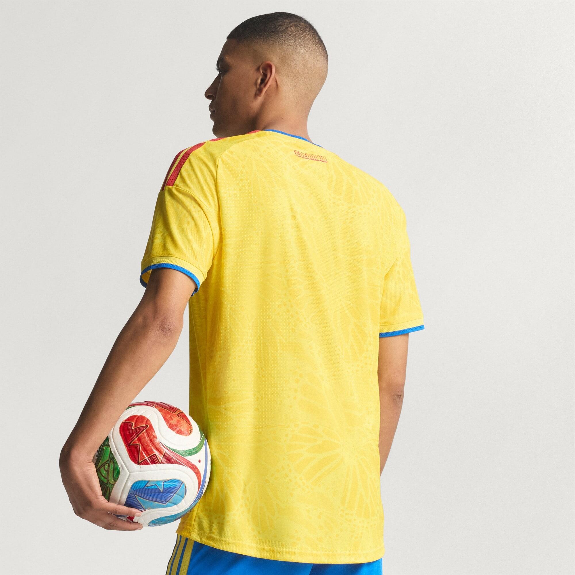 Colombia 26 Home Authentic Jersey 4/8
