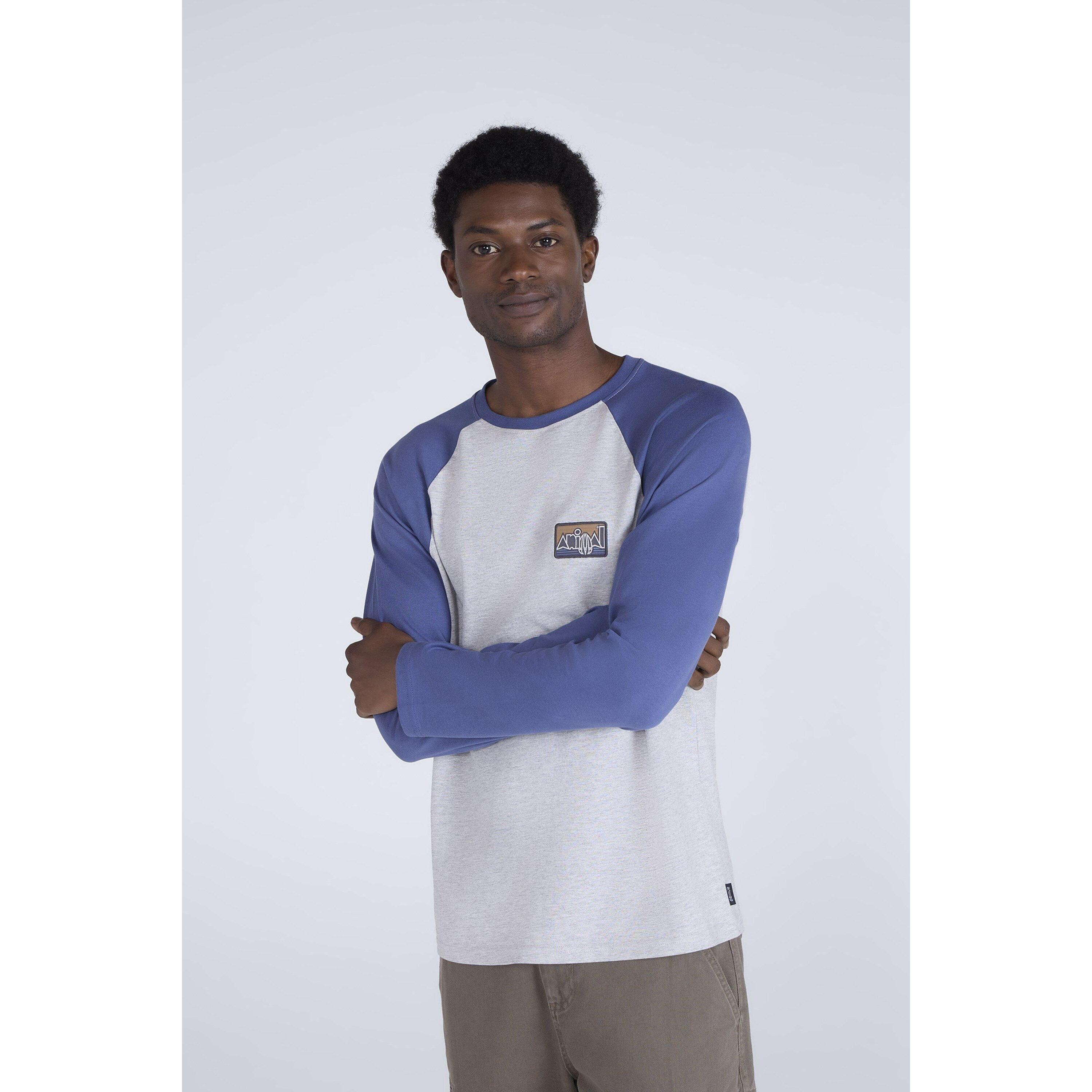 Animal Mens Sander Organic Long-Sleeved T-Shirt