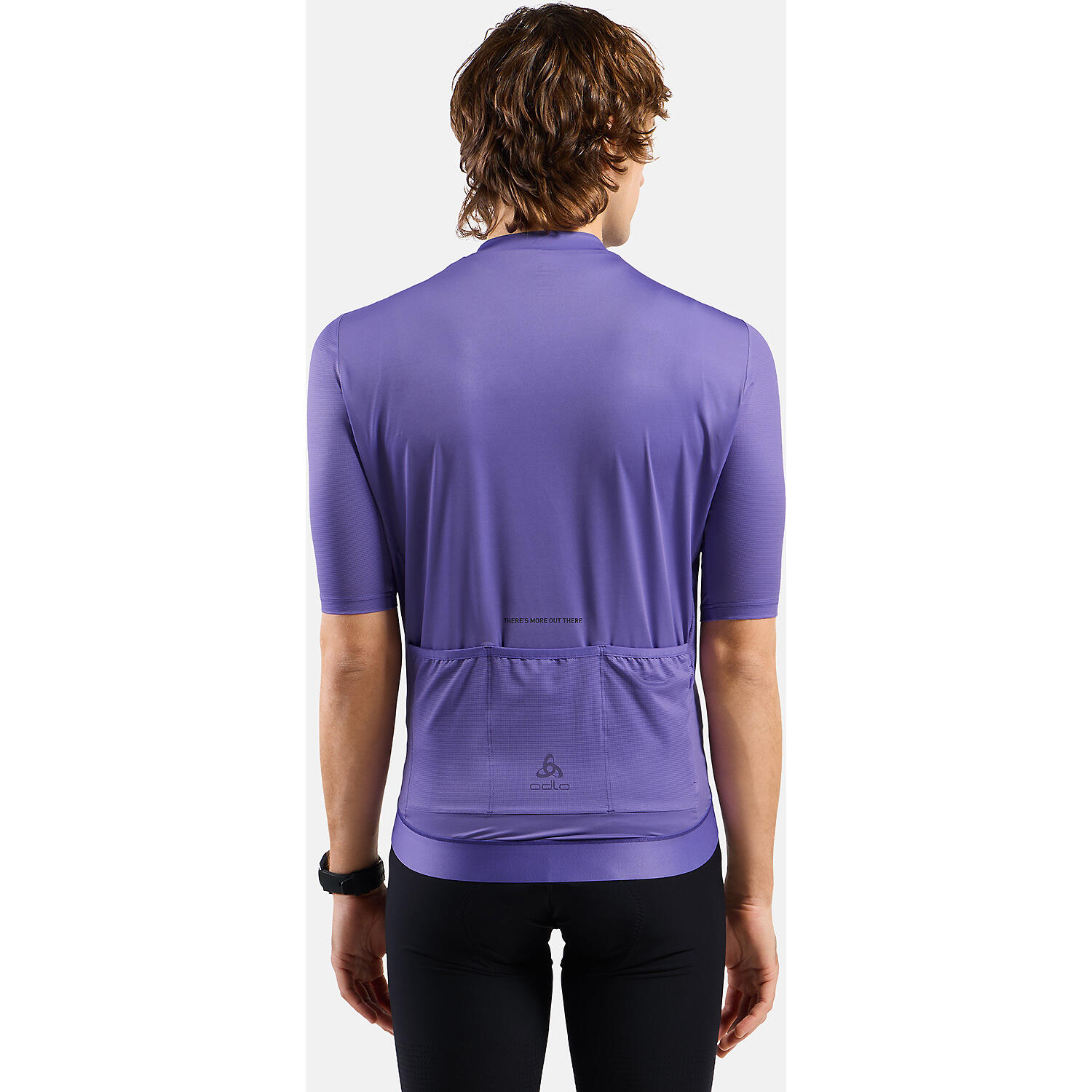 Maillot Vélo Manches Courtes Odlo Zeroweight Pro Violet 4/6