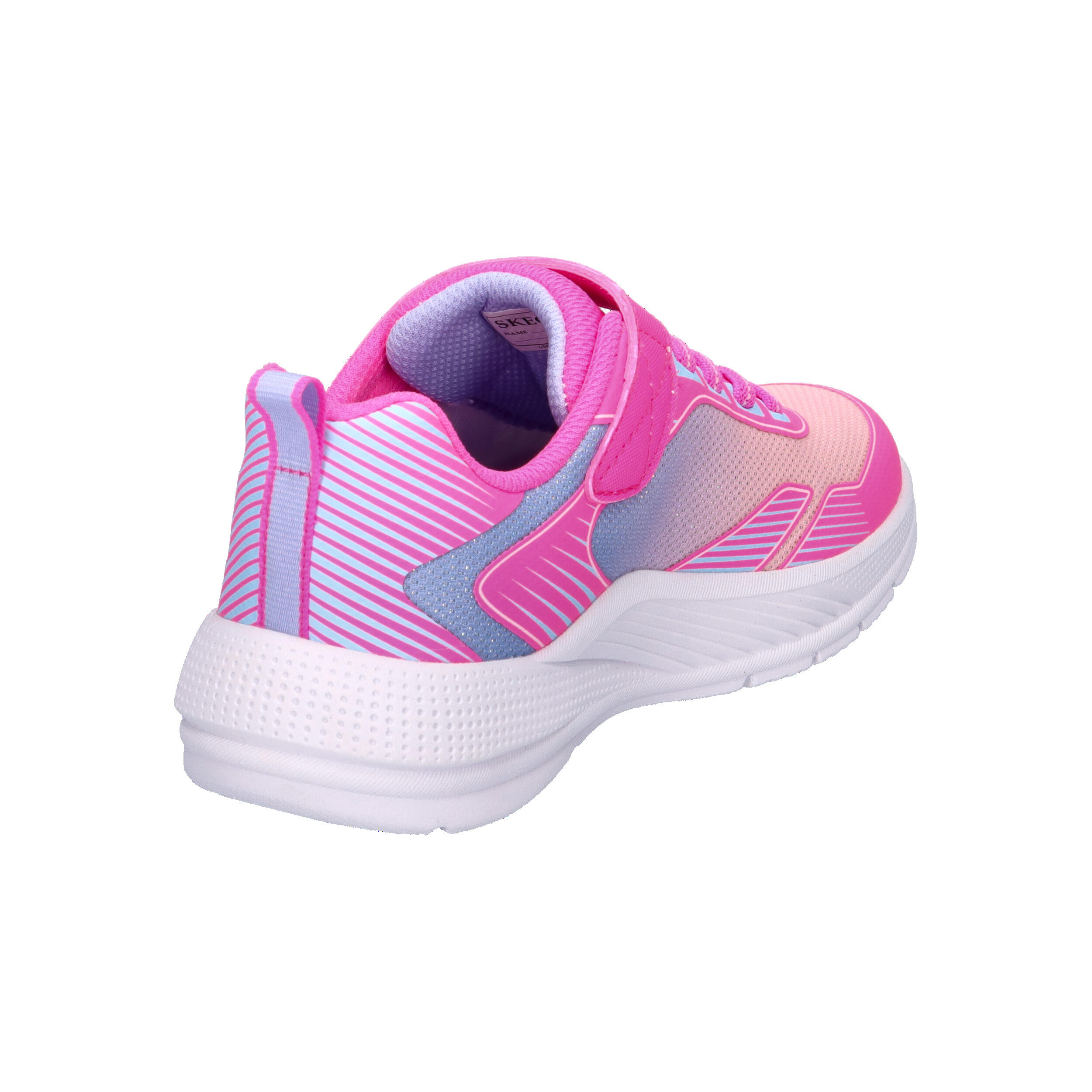 Skechers Kinder Microspec Advance-Oasis Point Unisex 303657L Hot Pink Multi 6/7