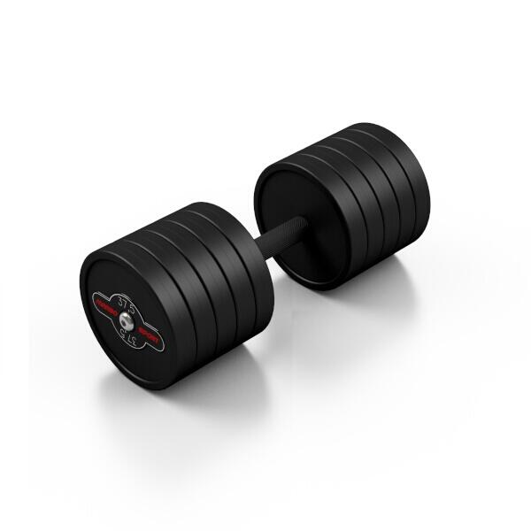 MARBO SPORT Jednoruční činka MARBO MW-HSG 37,5 kg