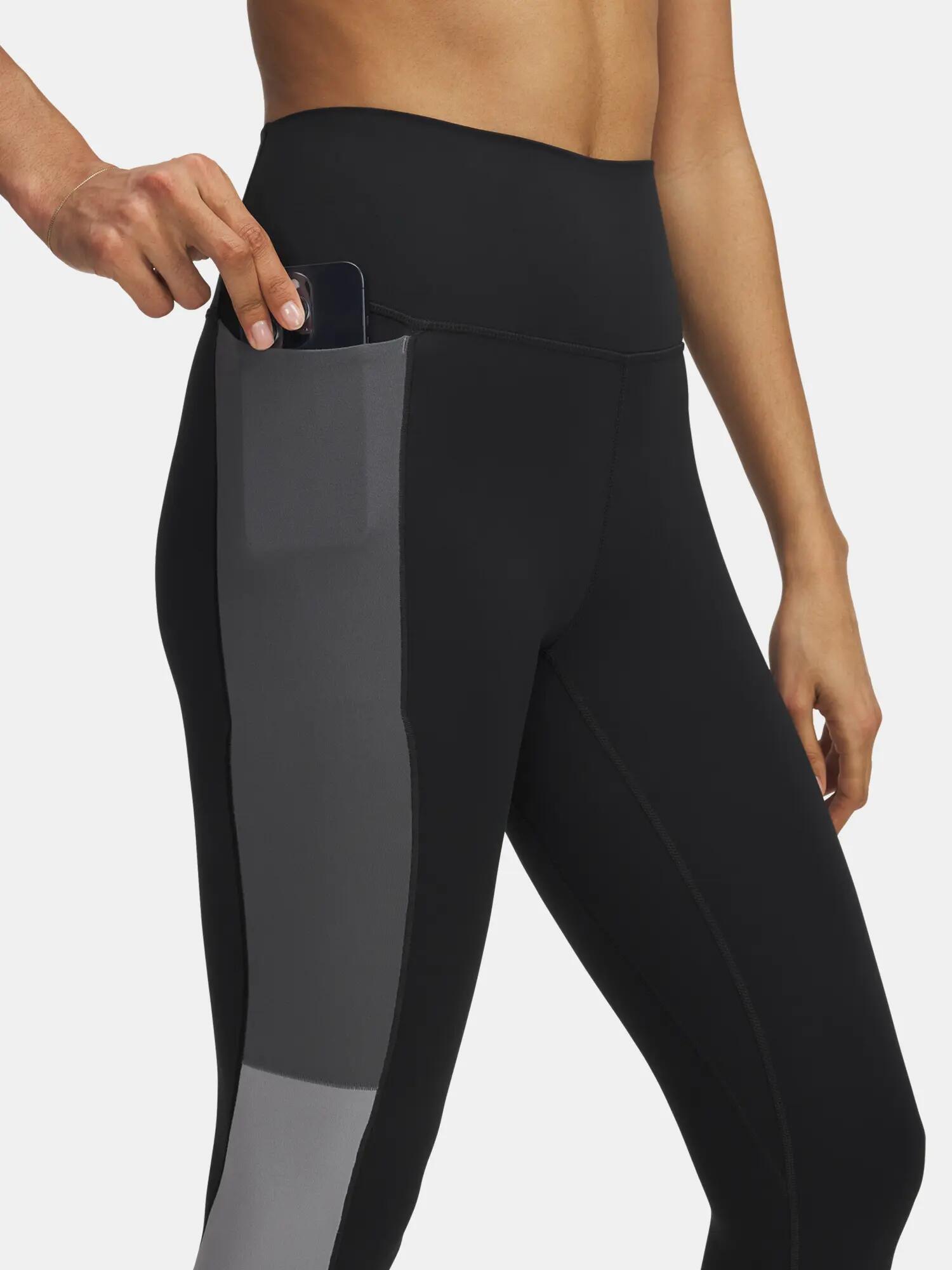 Női leggings Under Armour Meridian Colorblock Ankle Lg-BLK 3/4