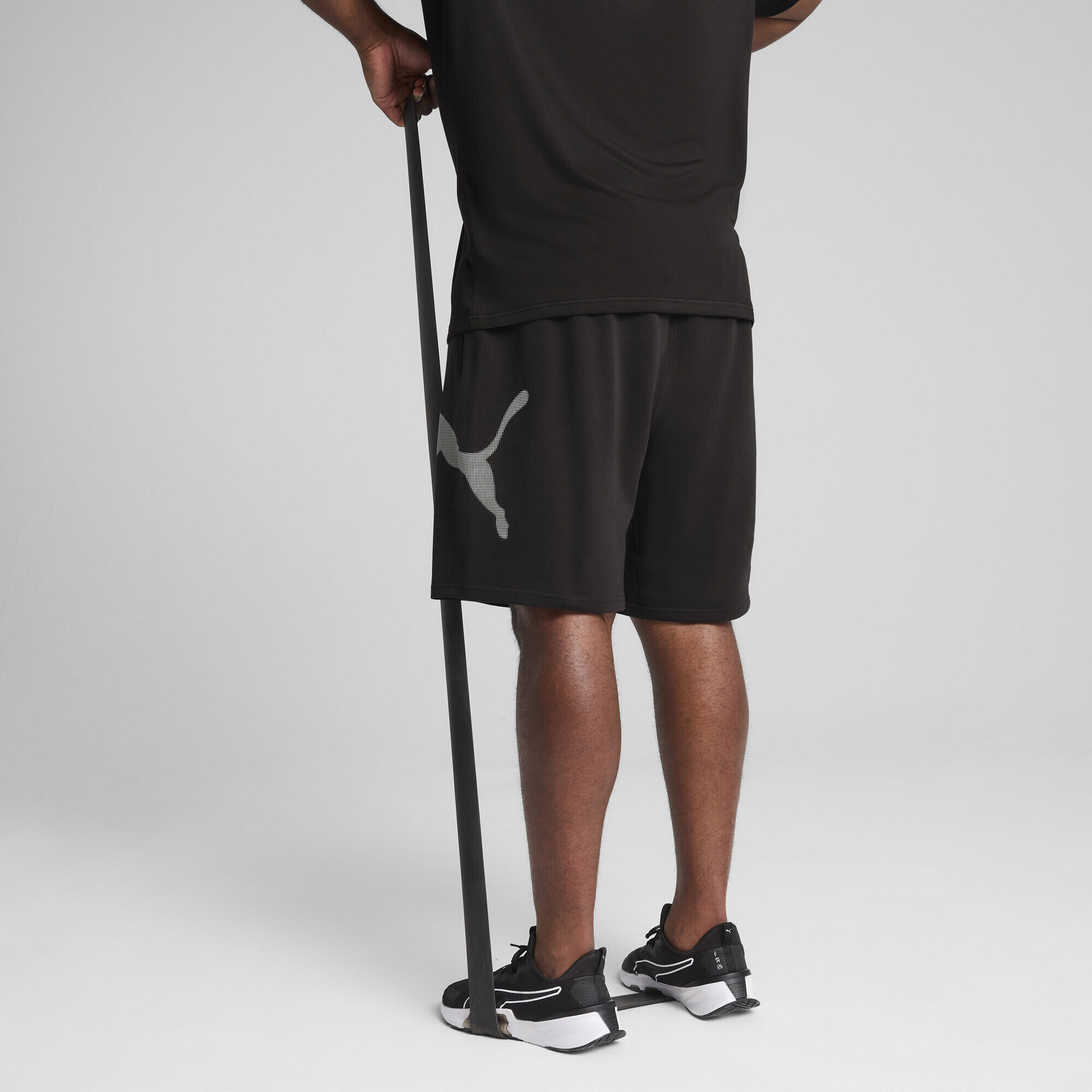Shorts de punto con gran logo Train All Day 8" Hombre PUMA 5/6