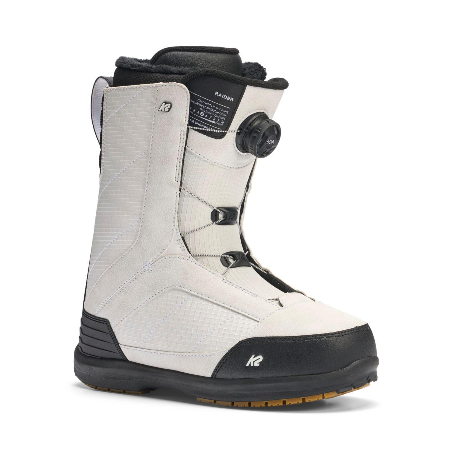 K2 - Boots De Snowboard Raider White Homme - Chaussures Snowboard - Blanc - 44 - Decathlon