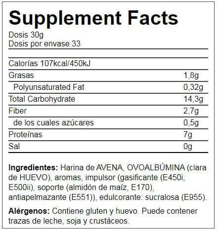 Protein Pancake - 1000g nougat aux amandes de Quamtrax 2/3