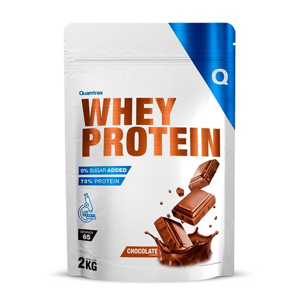 Quamtrax Whey Protein - 2 kg Vanilla and Caramel