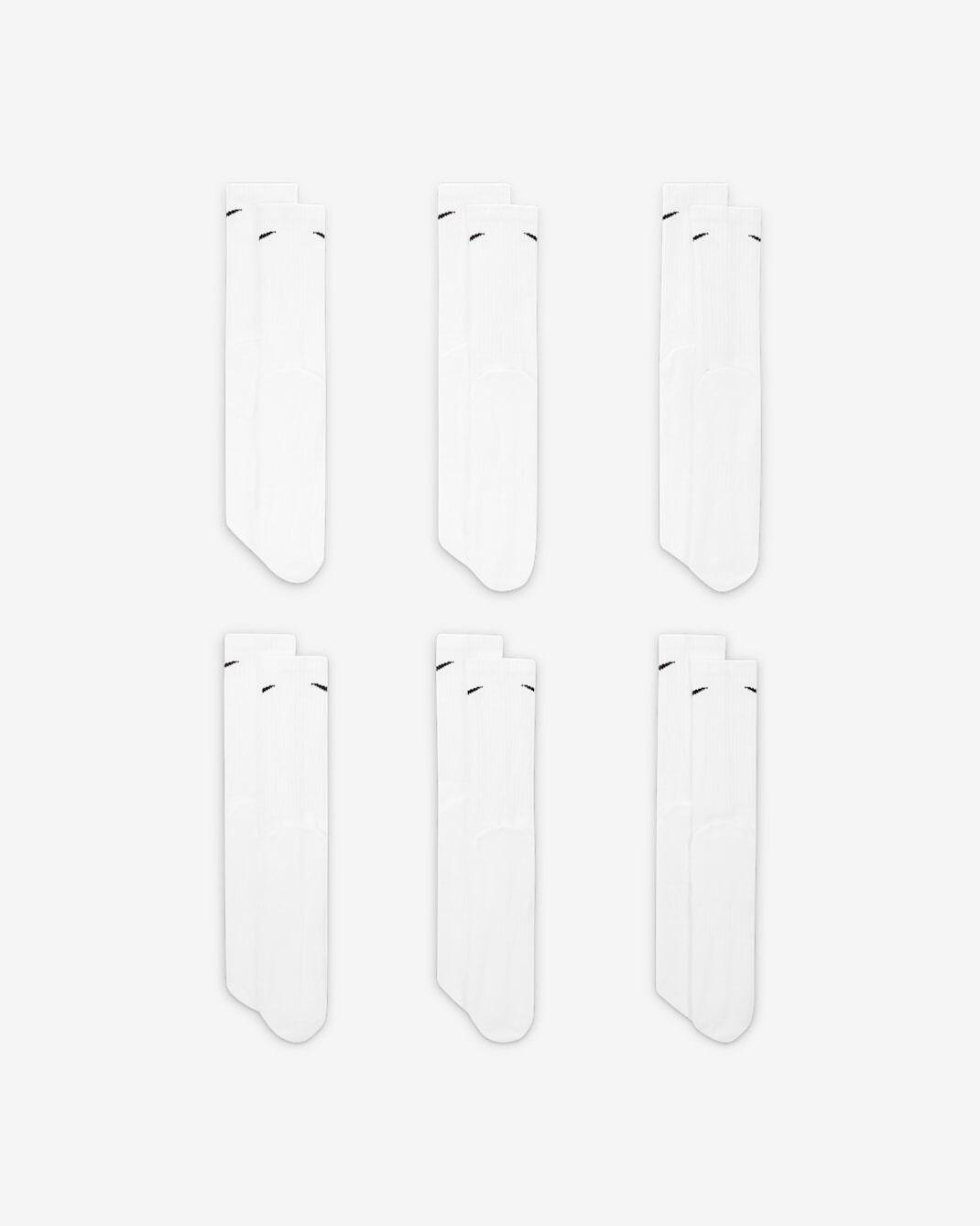 Nike Everyday Cotton Cushioned Crew Socken 6er-Pack - SX7666 3/3