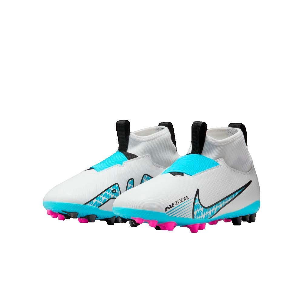 Scarpe da calcio chiodate Nike Jr Zoom Superfly 9 Academy Ag Bianco 3/3