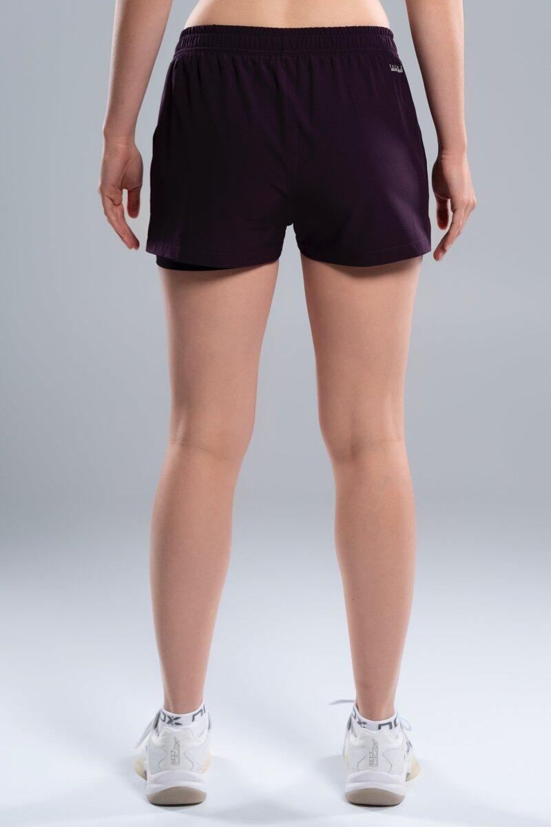 PANTALON CORTO NOX PRO DEEP PURPLE T25FWMSHDP MUJER S 5/5