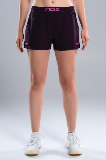 Pantaloncini sportivi donna PRO Deep PurpleNOX