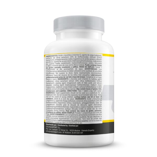Witamina C 1000 mg - 180 tabletek MASMUSCULO