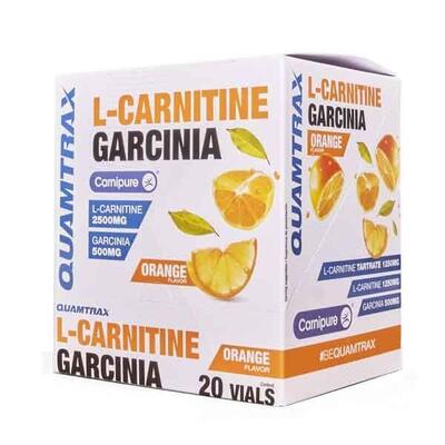 L-carnitine garcinia - 20 flesjes orange quamtrax