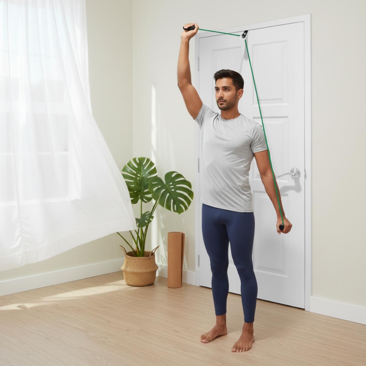 JustFit shoulder rehabilitation pulley 4/4