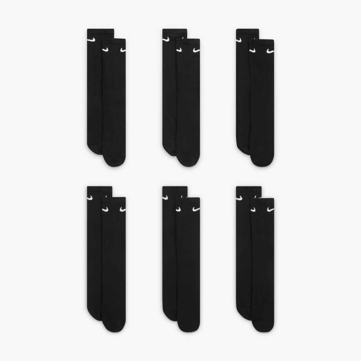 Nike Everyday Cotton Cushioned Crew Socken 6er-Pack - SX7666 4/4