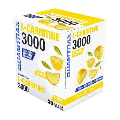 L-carnitine 3000 - 20 flesjes lemon quamtrax
