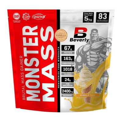 Monster mass - 5 kg vanille beverly nutrition