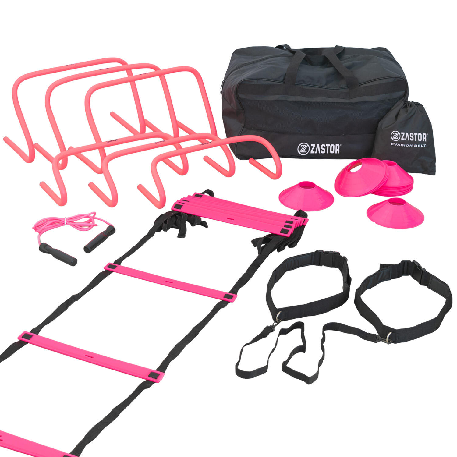 Set Entrenamiento Zastor Fast-Pink 1/7