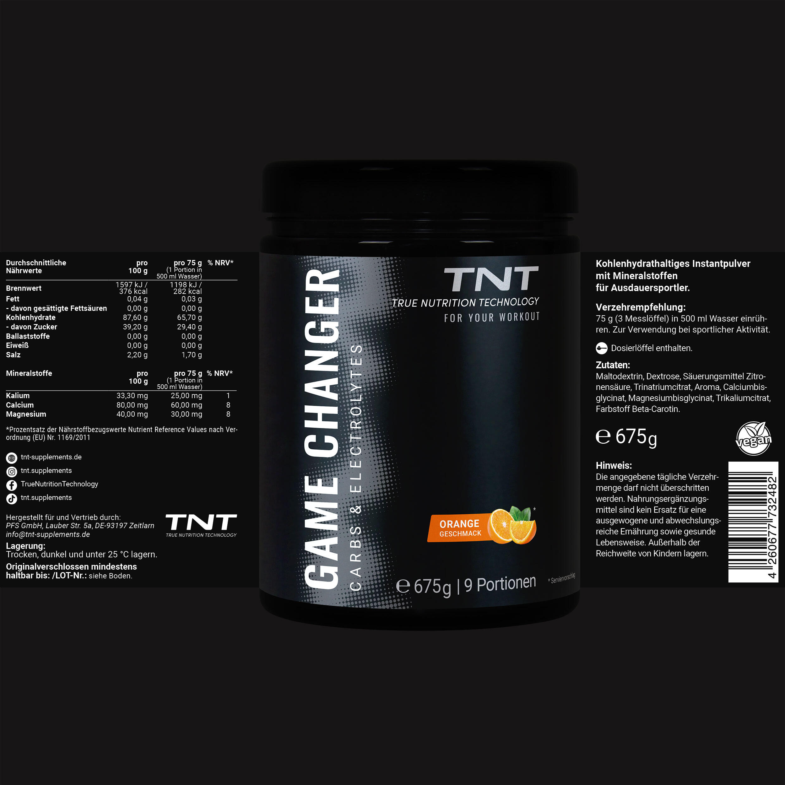 Game Changer (675g) - Carbs & Electrolytes 4/6