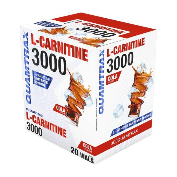 L-Carnitine 3000 - 20 Vials Quamtrax Cola