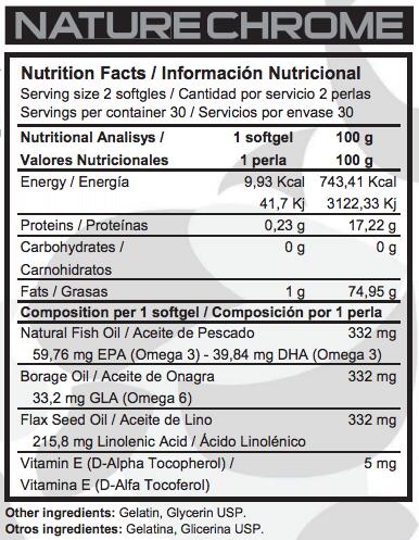 Omega 369 - 60 capsule molli Beverly Nutrition 2/3